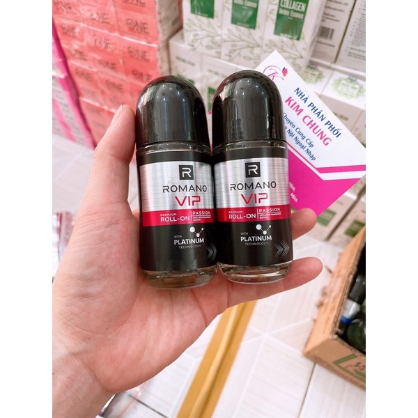 Lăn khử mùi ✅ Romano Vip Platium 50ml