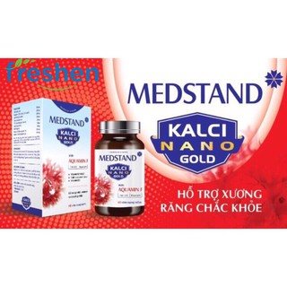 Viên Uống Bổ Sung Calci, Vitamin, Khoáng chất Kalci Nano Gold- Hộp 60 Viên