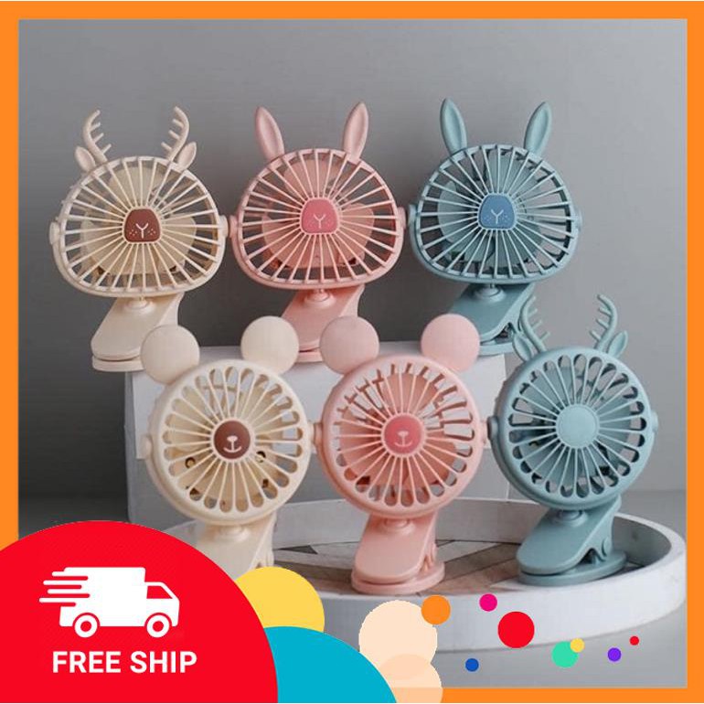 Quạt mini tích điện cầm tay có đế để bàn 3 tốc độ gió N9 Hàng Loại 1 | BigBuy360 - bigbuy360.vn