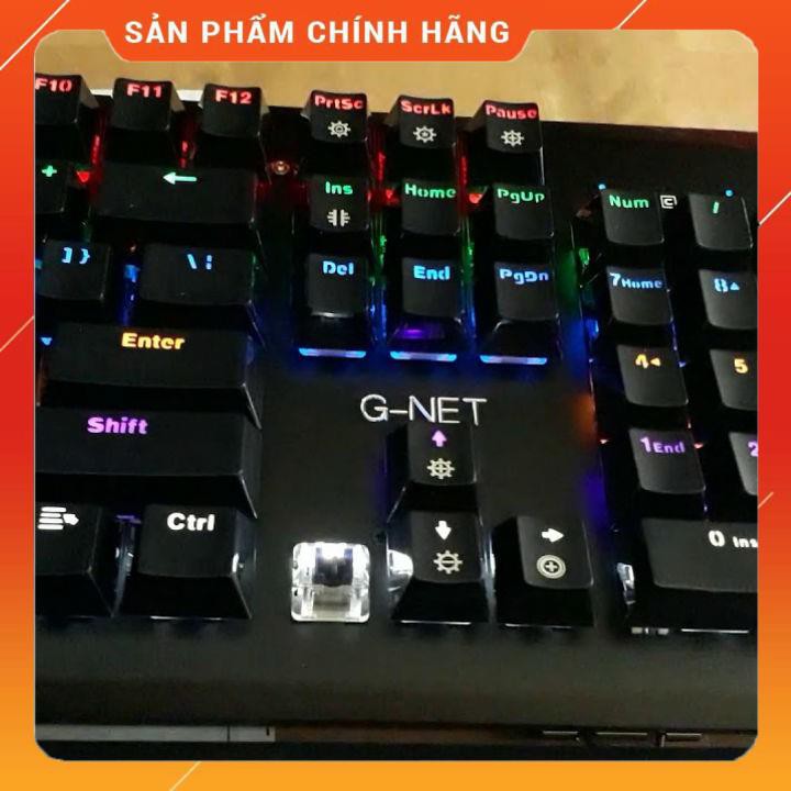 Bàn phím cơ Gnet LK718 Switch quang BH 18 tháng dailyphukien