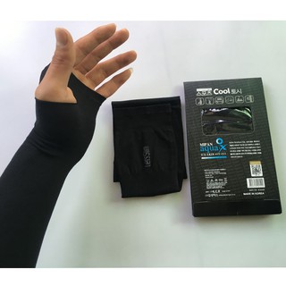 Găng tay chống nắng xỏ ngón cho nam nữ | Thương hiệu Hàn Quốc LET'S SLIM