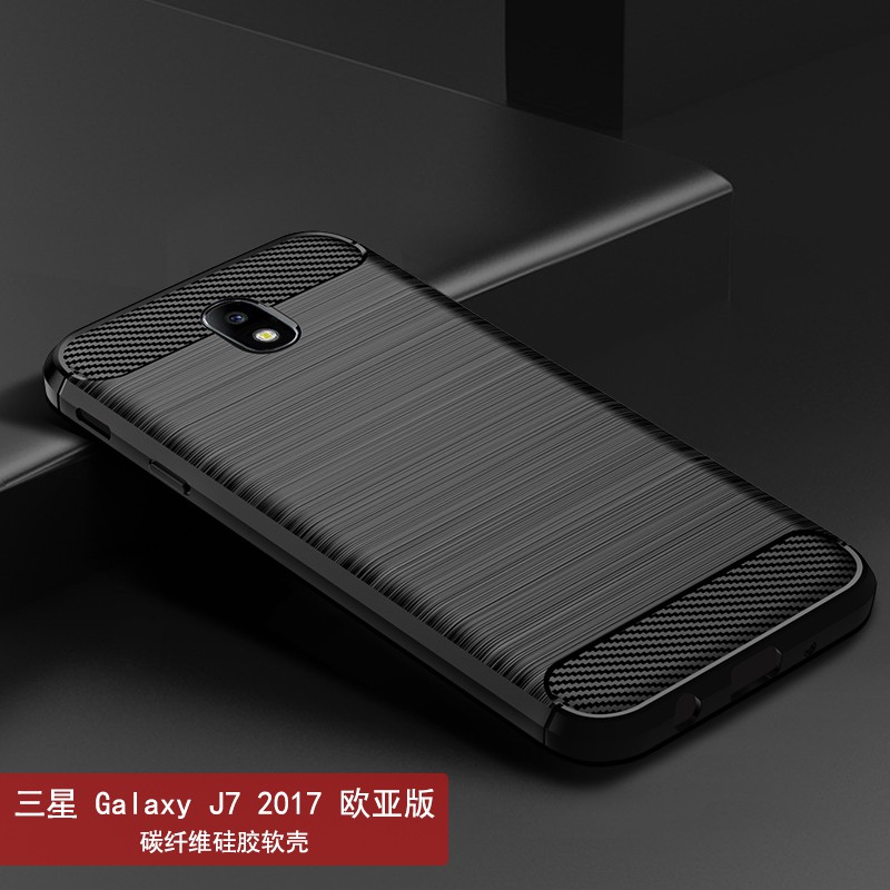 Ốp Điện Thoại Silicon Chống Sốc Cho Samsung Galaxy J7 Plus 2017 Refine 2018 Perx Sky Pro DUO Star Max Casing J7V 2nd Gen
