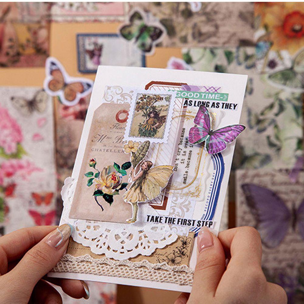 Giấy Dán Trang Trí Sổ Lưu Niệm Phong Cách Vintage