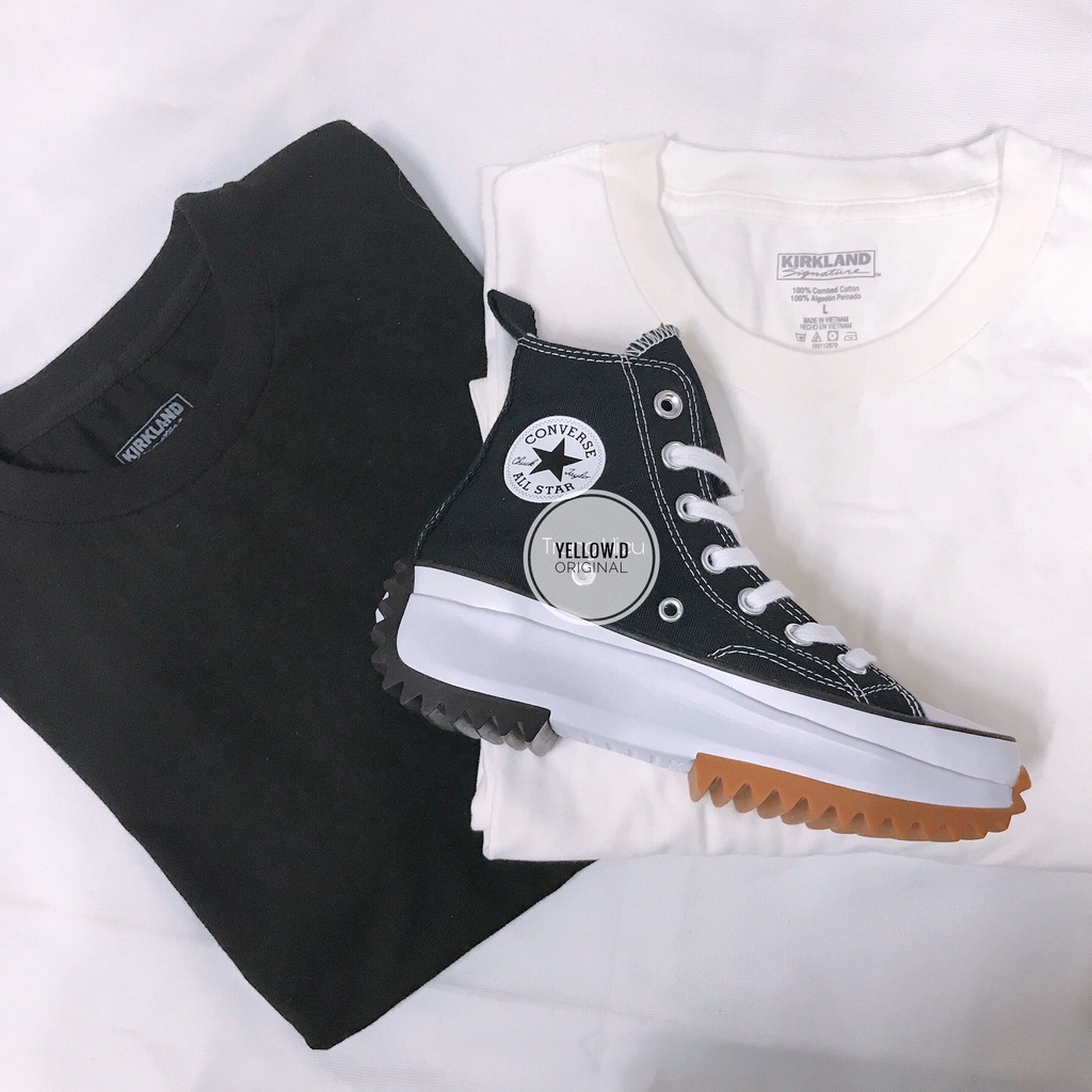 Giày Converse Chính Hãng Run Star Hike Đen Cổ Cao - 166800C