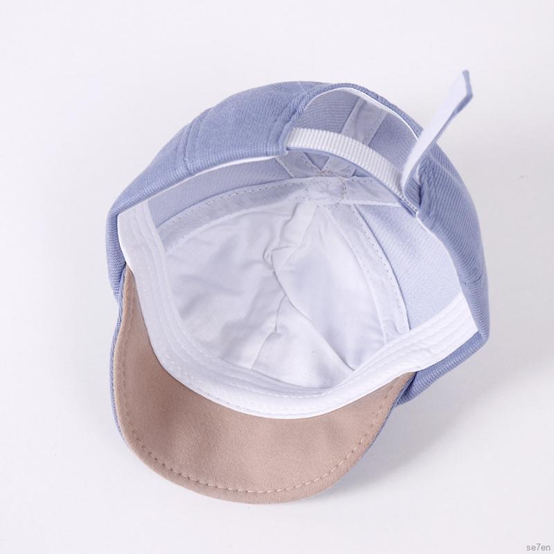 Mũ Lưỡi Trai Hoạ Tiết Chữ Thêu Cho Bé 6-24 Tháng Tuổi