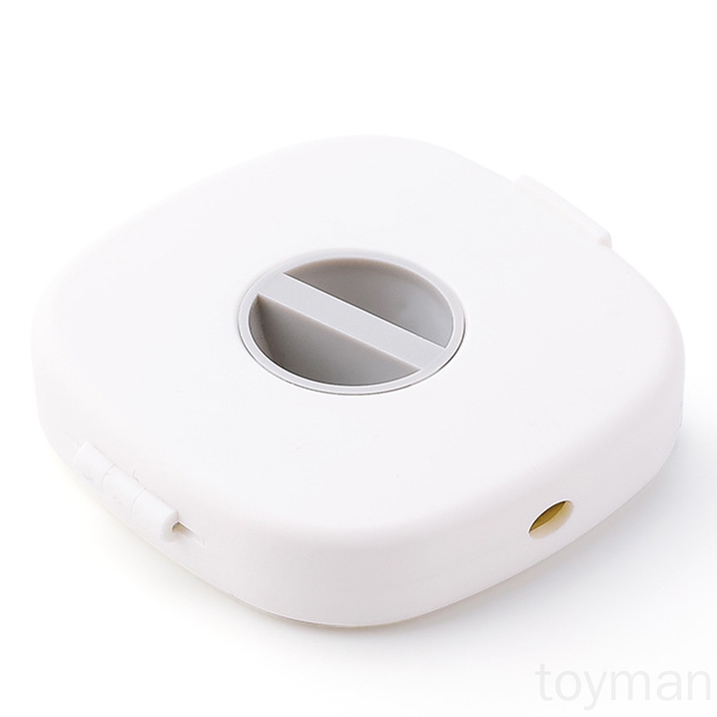 Hộp Đựng Dây Cáp / Điện Thoại Bằng Nhựa Có Thể Xoay Tiện Dụng