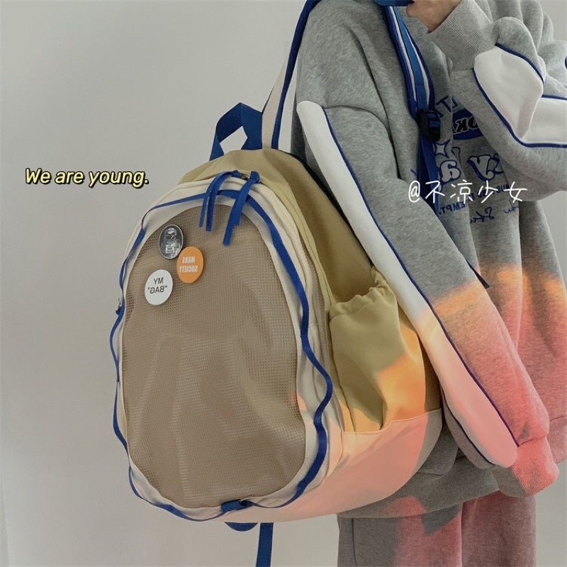 Balo ulzzang đi học đi chơi nhẹ dung tích lớn