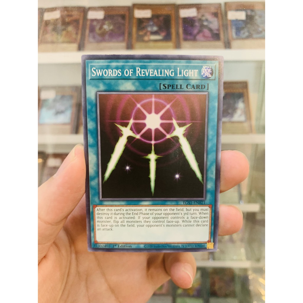 Thẻ Bài YugiOh! Mã EGS1-EN021 - Swords of Revealing Light - Common - 1st Edition
