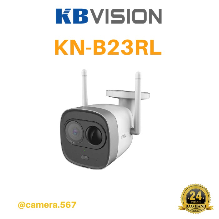 Camera IP Wifi 2.0MP KBONE KN-B23RL kèm thẻ nhớ 32GB