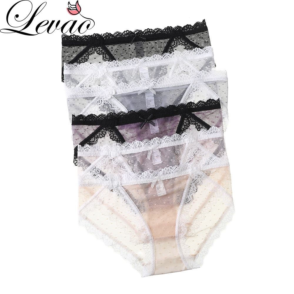 Quần Lót Levao Ren Phong Cách Quyến Rũ Thời Trang Cho Nữ