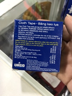 Băng dính vải lụa y tế Urgo