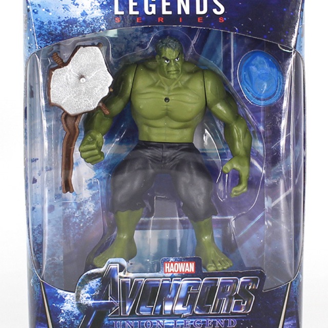 Đồ chơi mô hình siêu anh hùng Avenger Hulk Người Khổng lồ xanh.MHG02