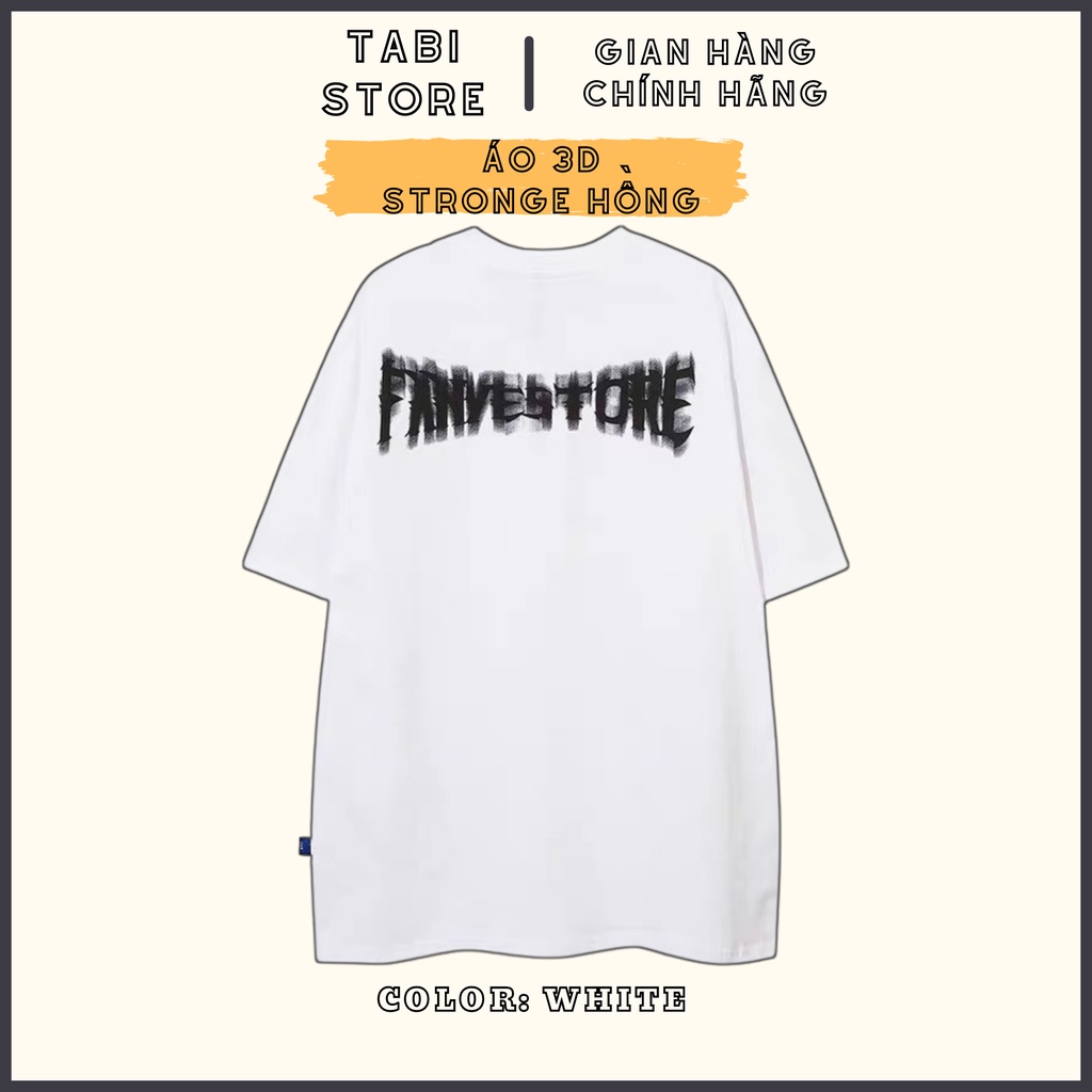 Áo thun tay lỡ unisex in 3D dáng rộng thun cotton dưới 75kg tabistore -  FANVESTONE