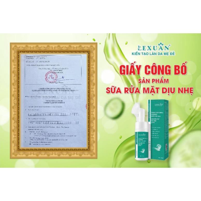 Sữa rửa mặt dịu nhẹ 9 pha Lê Xuân handmade