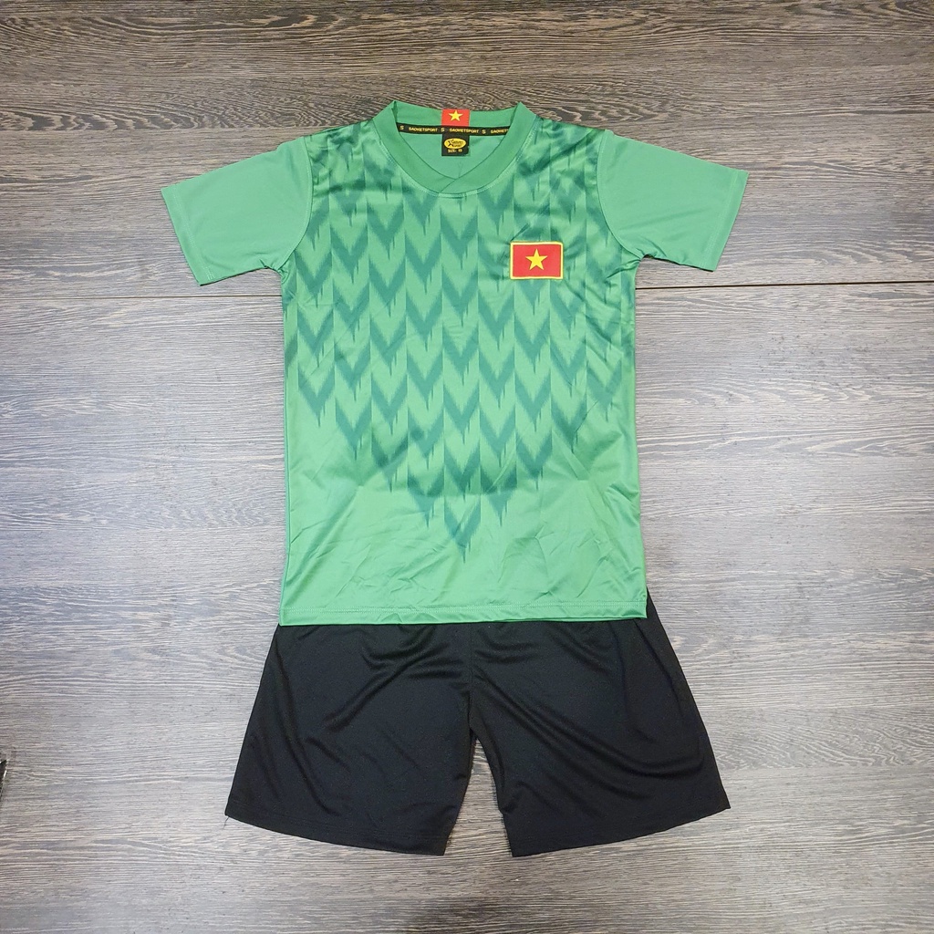 Quần áo bóng đá trẻ em [SIZE 40-45Kg] bộ đồ thể thao cho bé đá banh Chất liệu vải thun mềm nhẹ thoáng mát cao cấp
