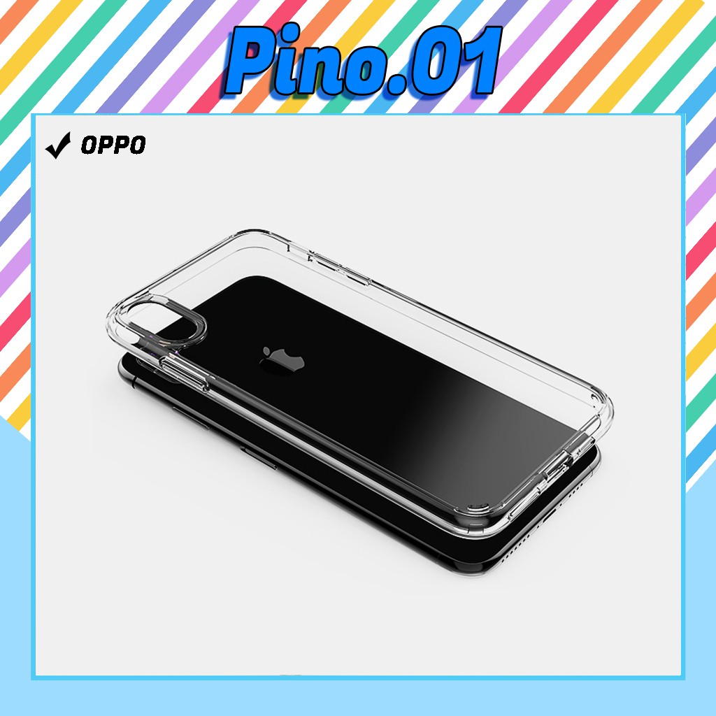 Ốp Lưng Oppo Silicon Trong Suốt Oppo A1k,A3s,A5s,A5 2020,A7,A9,A12,A31,A37,A52,A53,A92,A93,F5,F7,F9,F11,Reno 4,2F [OP1]