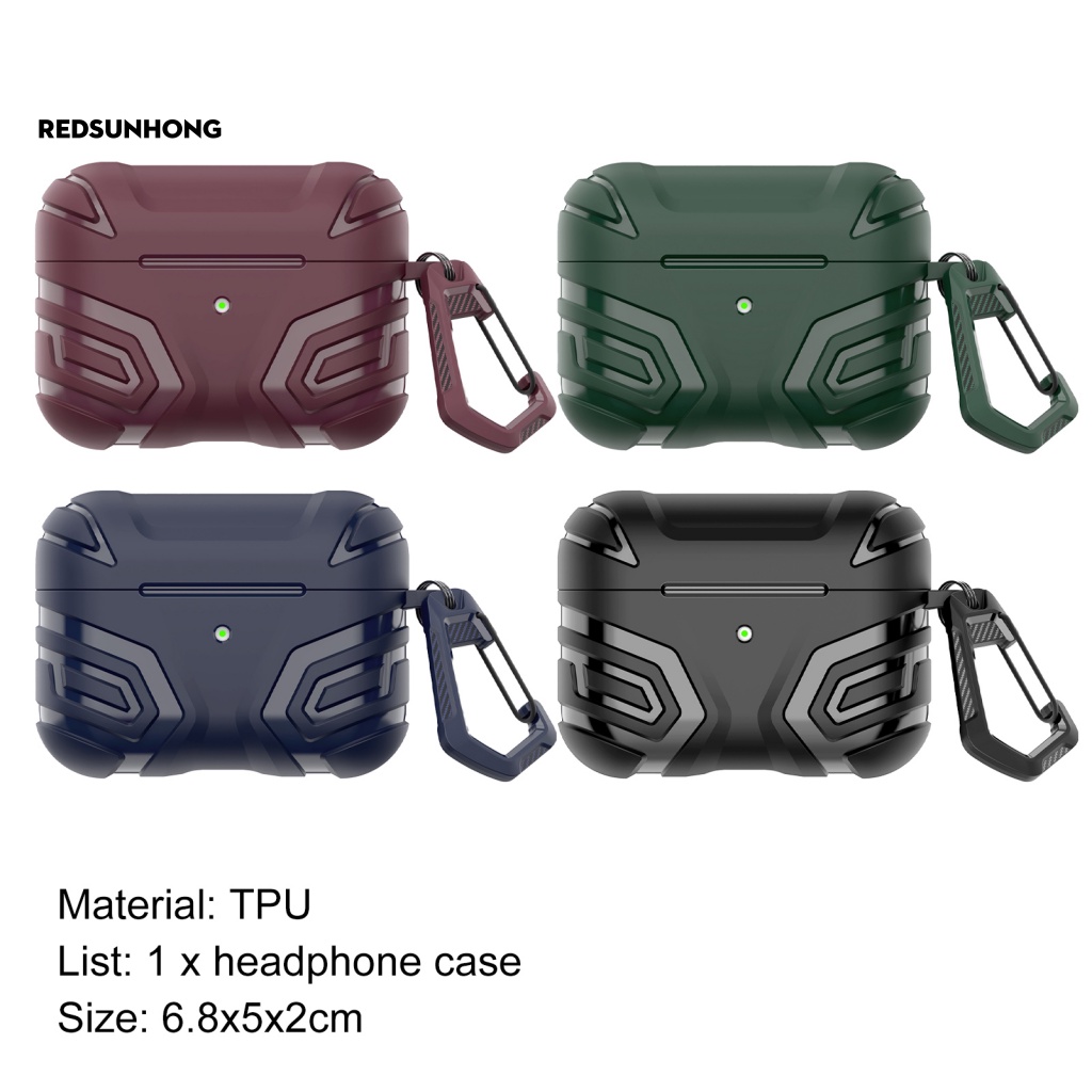 Vỏ Bảo Vệ Hộp Sạc Tai Nghe Không Dây Bằng TPU Mềm Dễ Lên Màu
