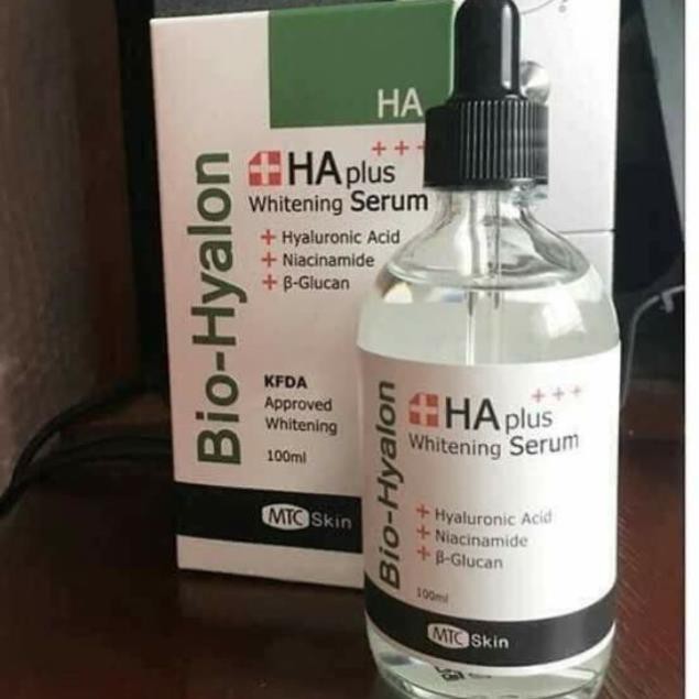 [Hàng chuẩn] Serum HA PLUS MTC Serum cấp ẩm cho da mềm mại trắng sáng 100ml