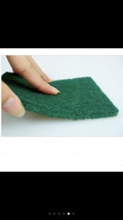 Miếng rửa xanh cọ xong rửa chén