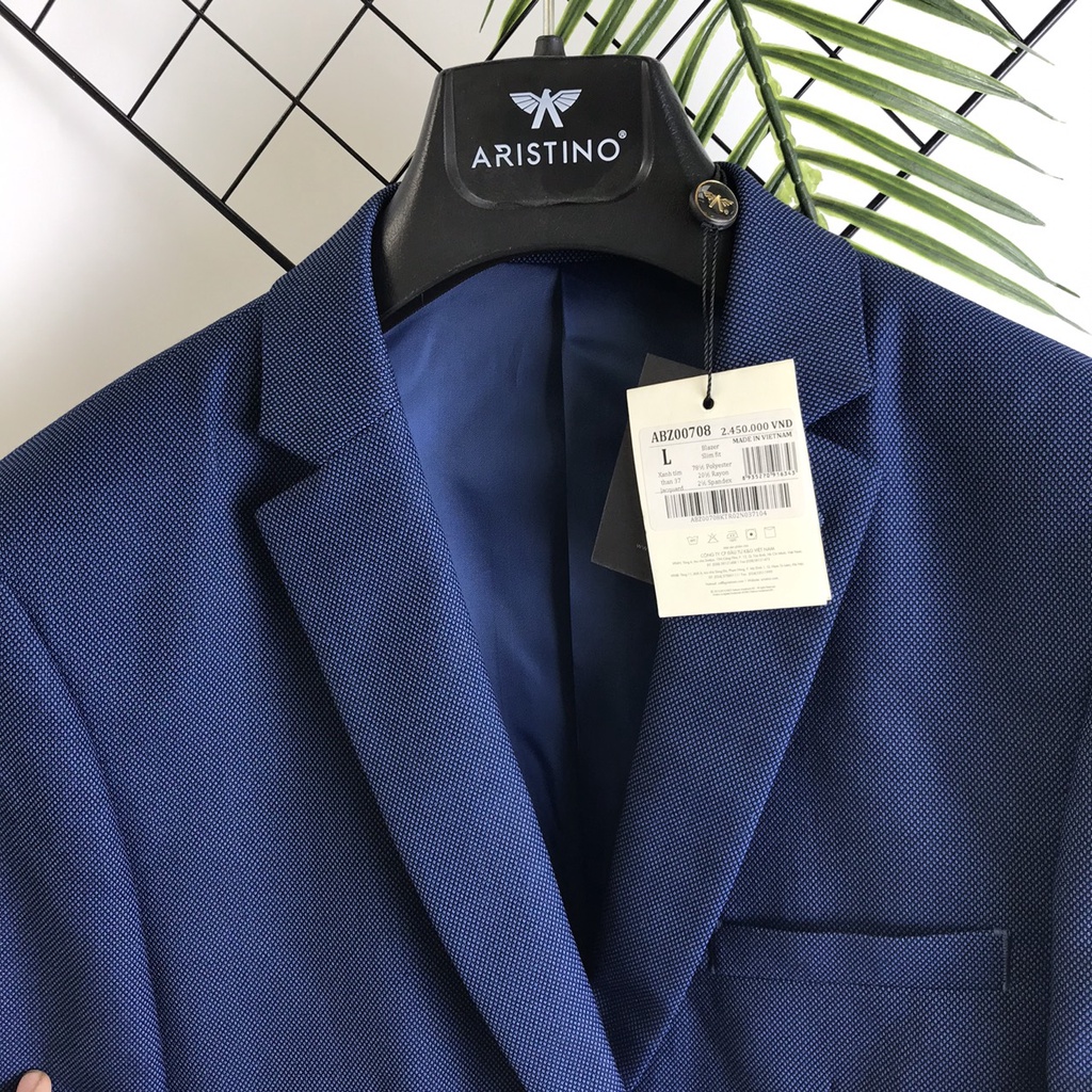 ( Xả kho  )Áo blazer nam, áo vest  Aristino from ôm túi nắp giả  ABZ00708