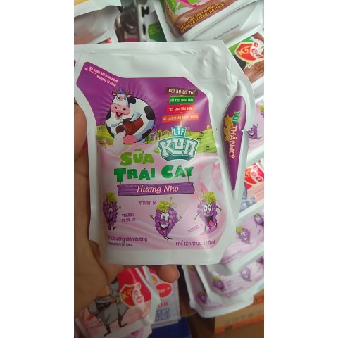 Sữa Chua Uống Kun dạng túi