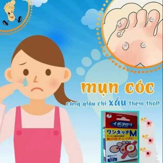 LT 3H Miếng Dán Ibokorori Xoá Mụn Cơm Mụn Cóc Mắt Cá Chân