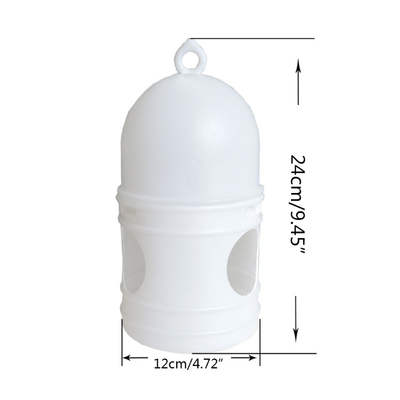 Dụng Cụ Đựng Nước Uống Cho Chim Bồ Câu Bằng Nhựa Tiện Dụng