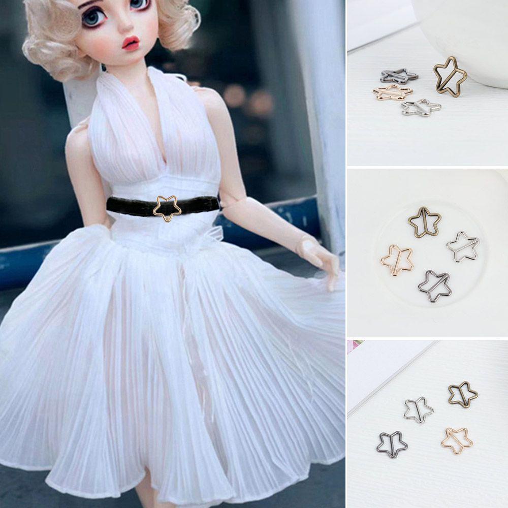 Set 20 Móc Khóa Ba Cánh Mini Siêu Mỏng 4 Màu Tùy Chọn Cho Búp Bê