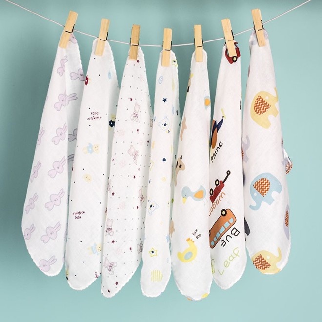 Khăn Sữa Nhật Cho Bé Mẫu Mới Dùng Cực Thích Giá Sale | Minizon Kids