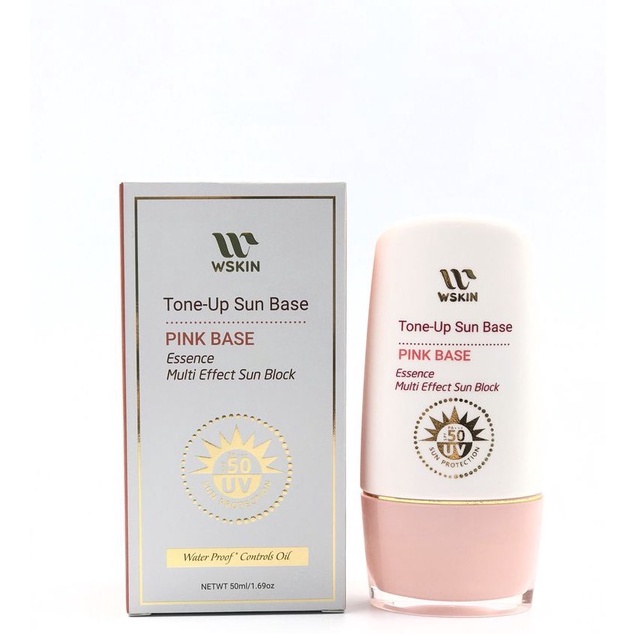 Kem Chống Nắng Nâng Tone, Chống Nước Wskin - 50ml