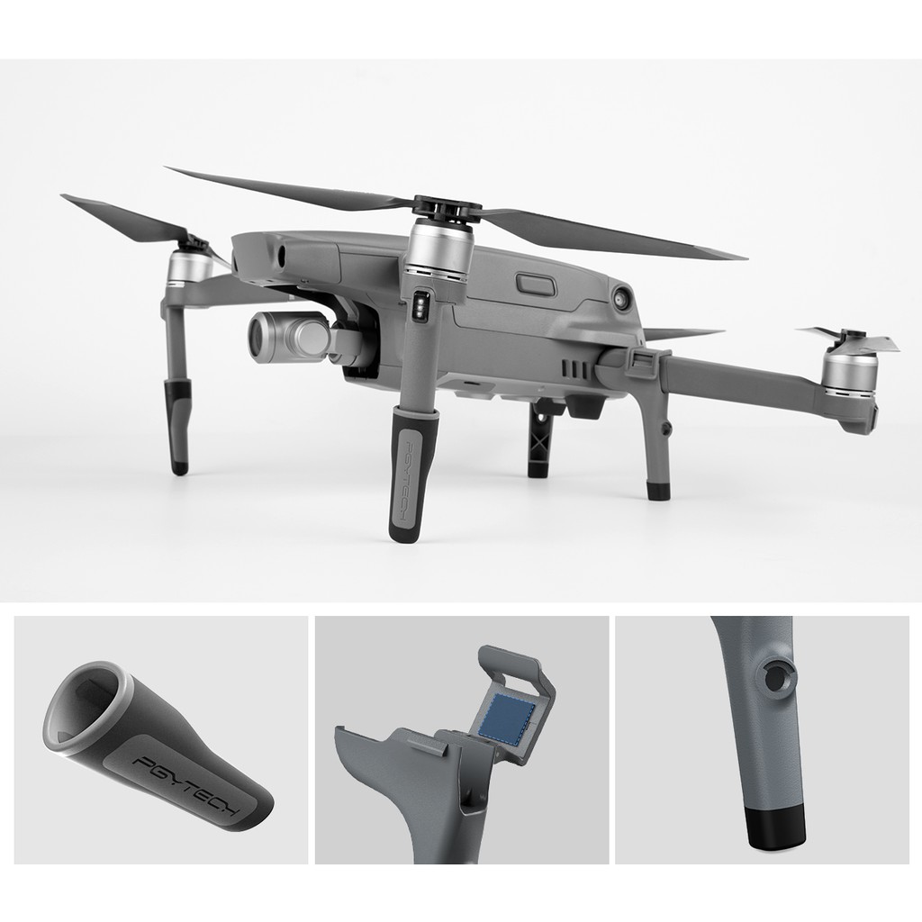 Bộ chân đôn mavic 2 pro zoom – PGYTECH - Hàng chính hãng - Chất liệu nhựa cao cấp giúp nâng cao bảo vệ máy