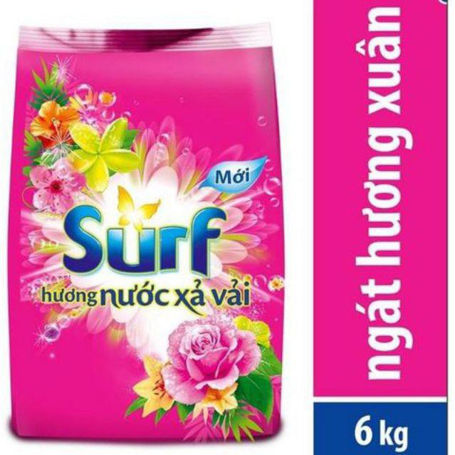  Túi Bột giặt Surf hương Nước xả vải 5.8kg