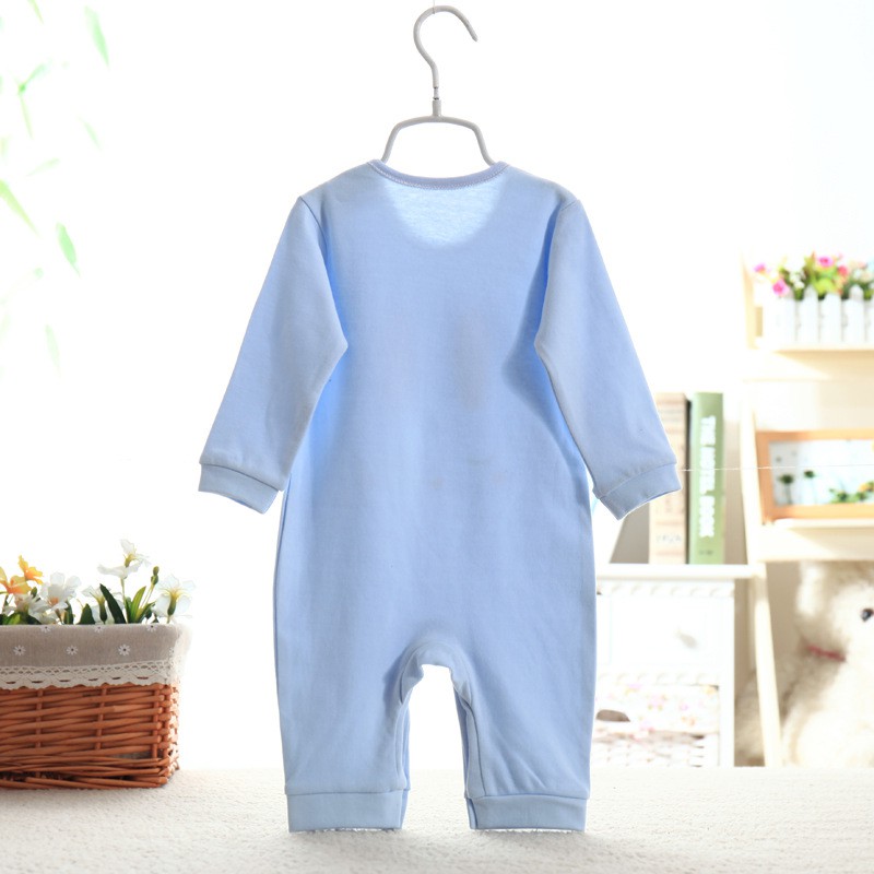 Áo liền quần cho bé cotton thun thoáng mát hình thú đáng yêu 112