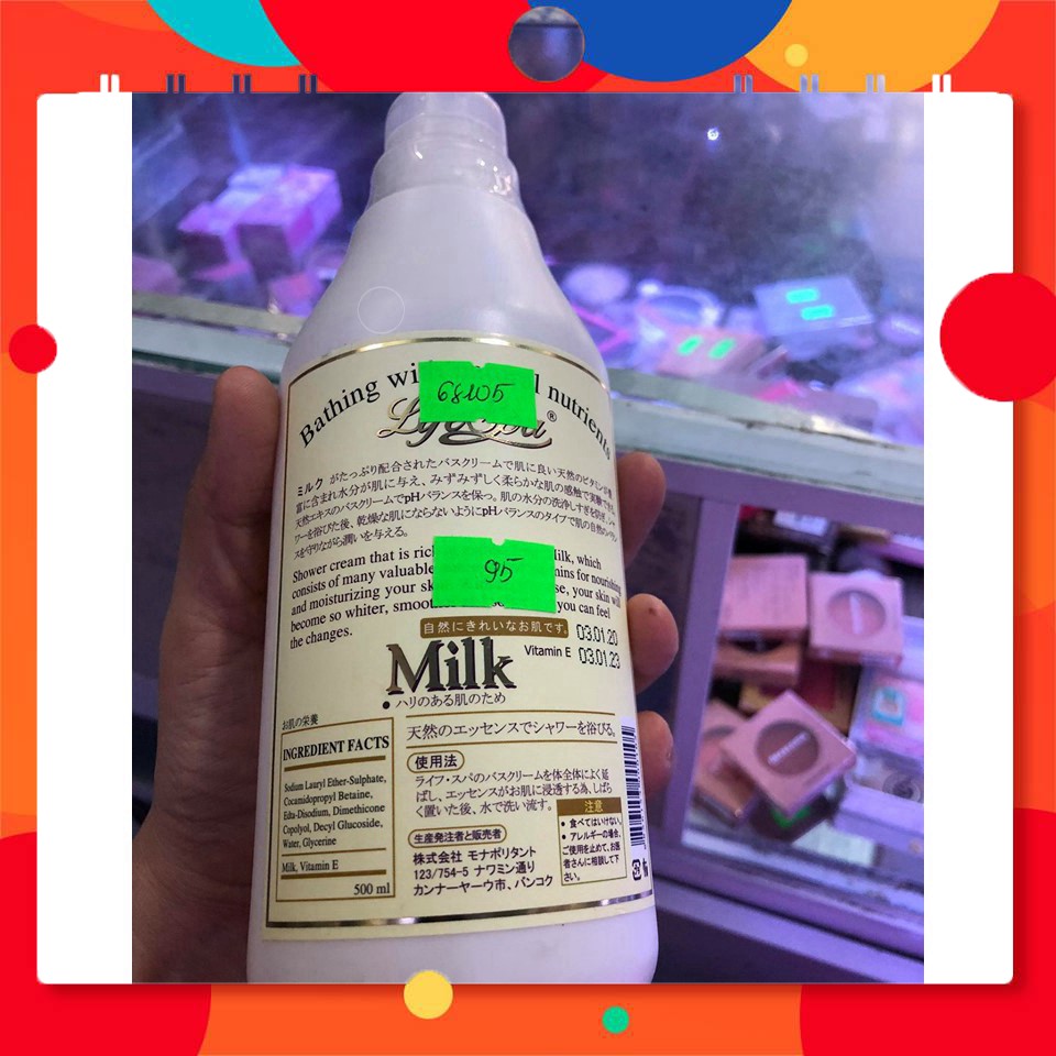 (FREE SHIP)  Sữa Tắm Milk Life Spa Nhật Bản 500ml