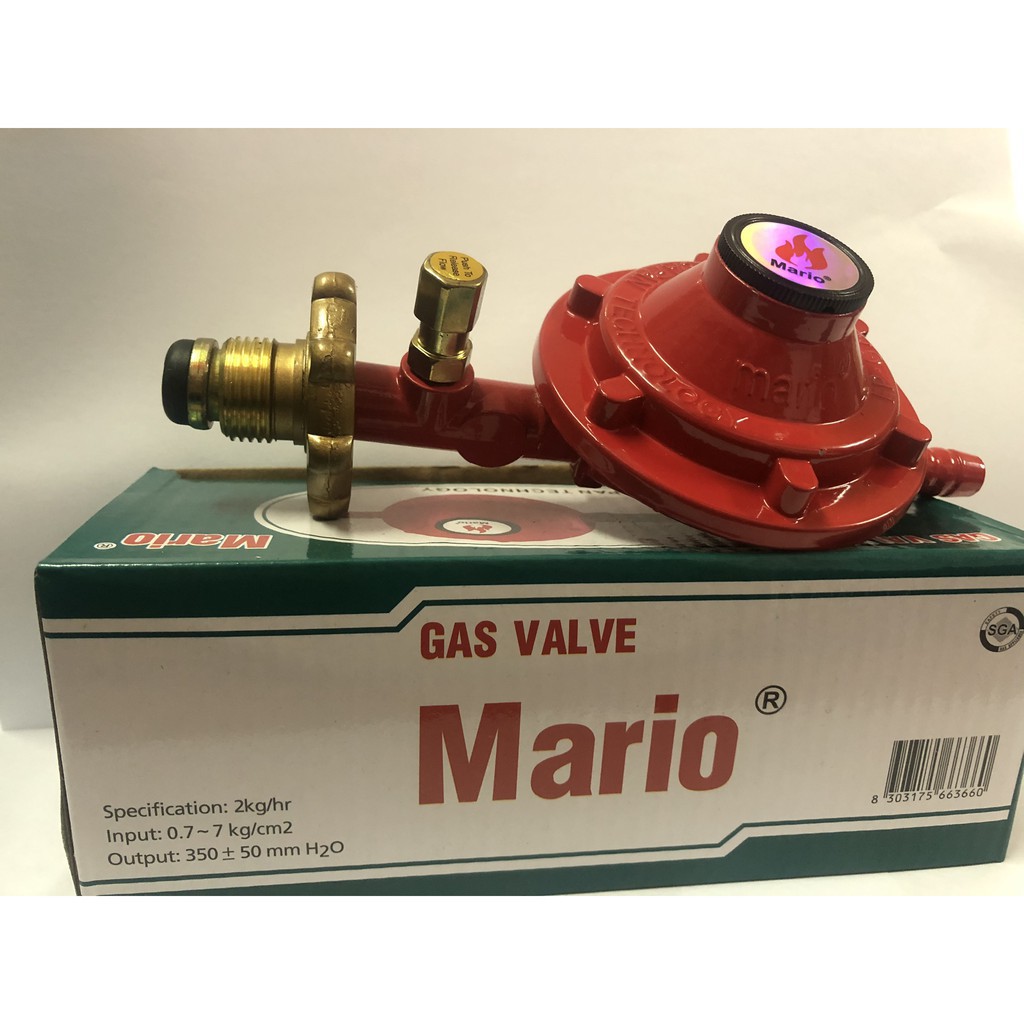 Van gas an toàn Mario Mr-688 - Điều áp ngắt gas tự động