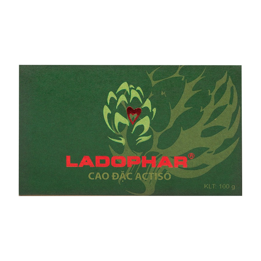 Cao Đặc Atiso Ladophar Cao actiso Đà Lạt giúp mát gan, thanh lọc cơ thể Hộp 100g