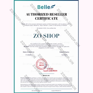 Viên uống DHC bổ sung kẽm - DHC Zinc (30 ngày)