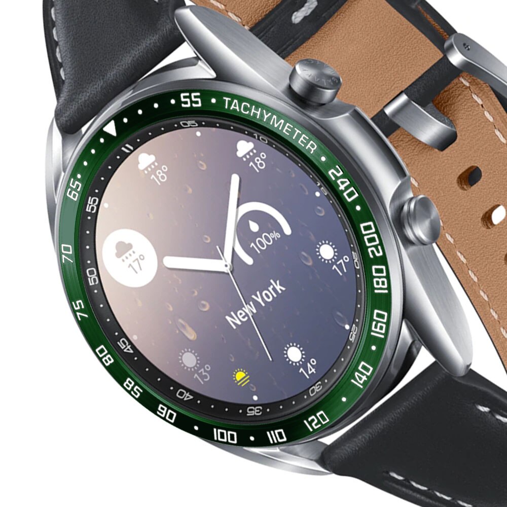 Ốp Bảo Vệ Mặt Đồng Hồ Samsung Galaxy Watch 3 41mm Bezel Bằng Thép Không Gỉ