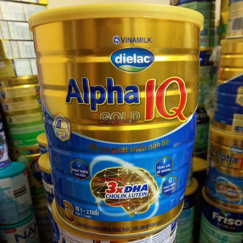 Sữa Dielac Alpha Gold 3/1,5kg .
