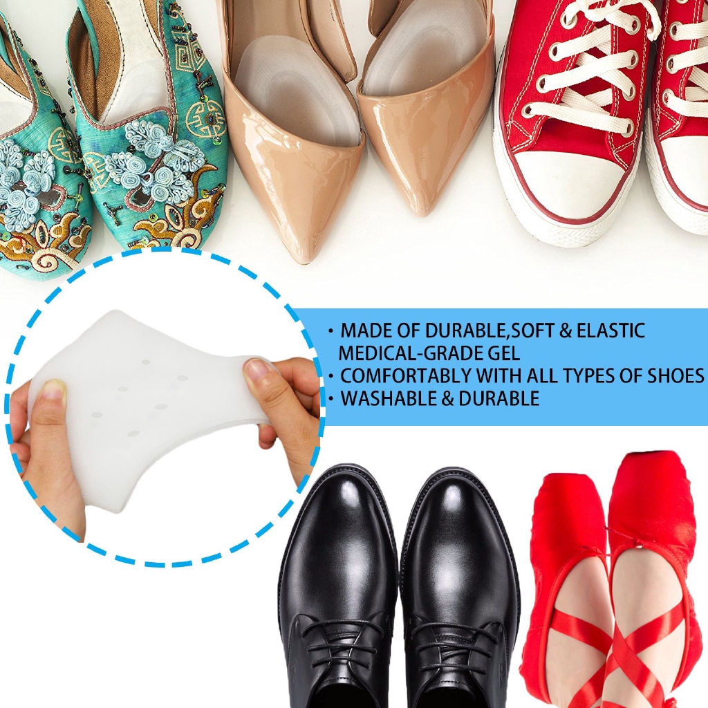 Đệm bảo vệ gót chân silicone mềm ngừa khô chăm sóc da