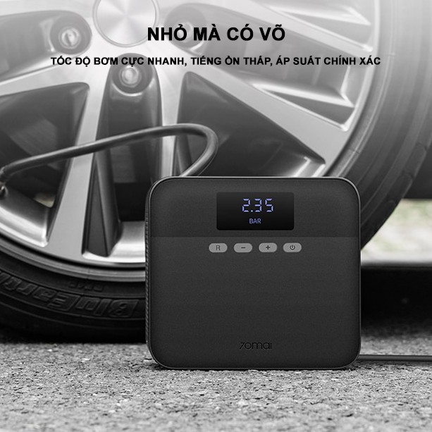 Bơm lốp ô tô tự động Xiaomi 70mai Midrive TP03