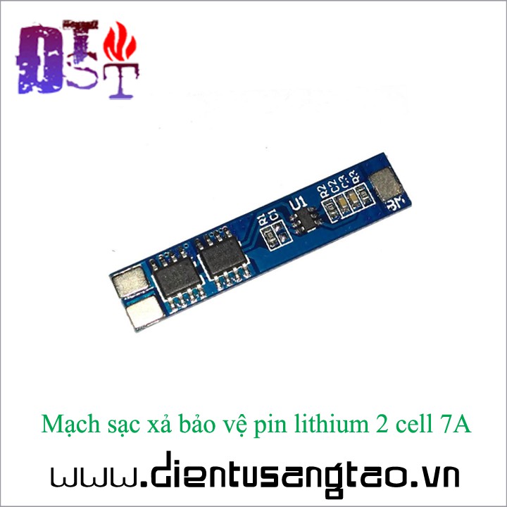 ✅ [RẺ NHẤT VIỆT NAM] Mạch sạc xả bảo vệ pin lithium 2 cell 7A