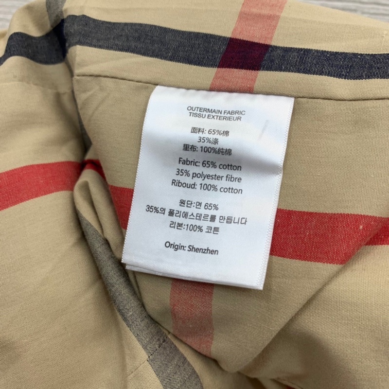 Áo khoác mang to dáng dài vừa thương hiệu Burberry BBR cao cấp
