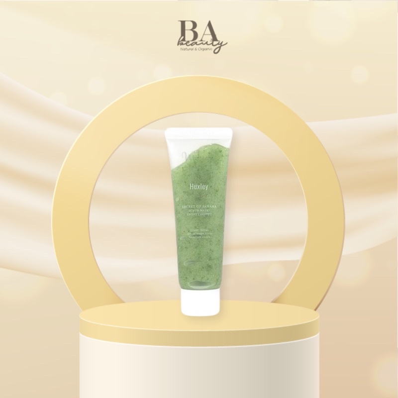 Tẩy tế bào chết Huxley chiết xuất xương rồng Minisize 30g - Mask Scrub - Babeauty
