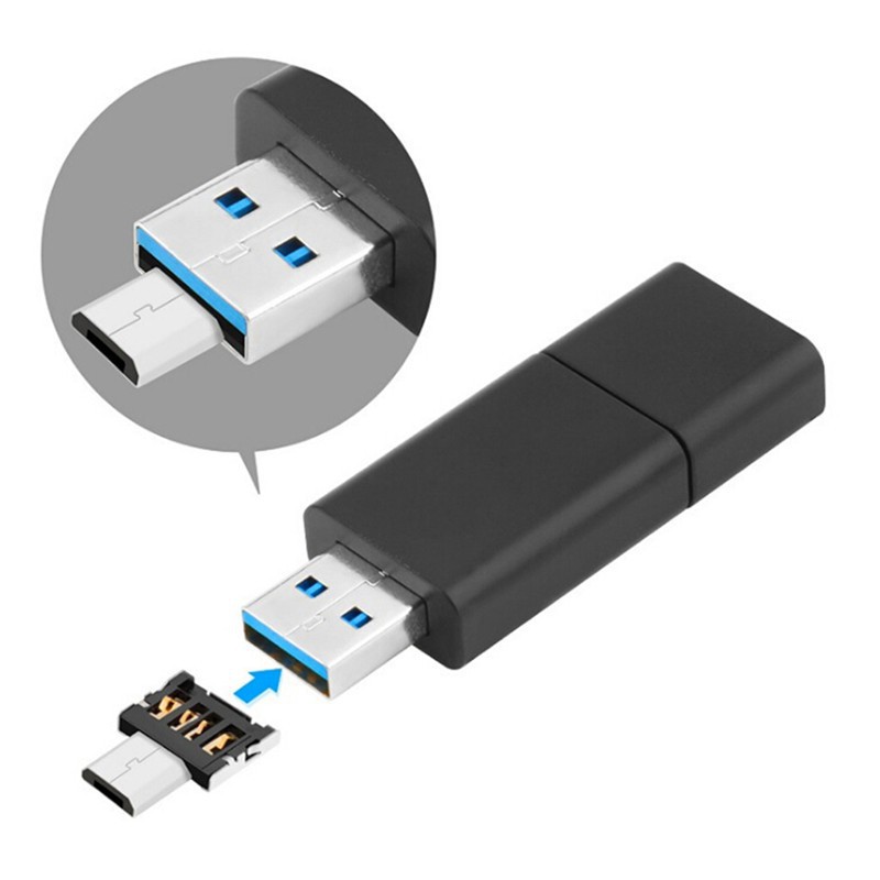 Bộ 2 đầu chuyển đổi OTG cổng USB Type-C 3.1 sang USB cho điện thoại / máy tính bảng | BigBuy360 - bigbuy360.vn