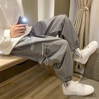 Quần Dài Dáng Rộng Phong Cách Thời Trang Hong Kong Cho Nam Giới