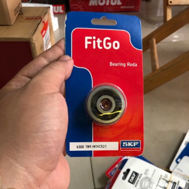 Bạc đạn SKF FitGo 6300 nhập khẩu 100% indo- mã bánh xe