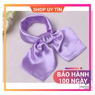 (Lụa Satin Loại 1) Khăn Lụa Vuông Quàng Cổ Nữ Đẹp - Khăn Turban Badana iLitaSD005