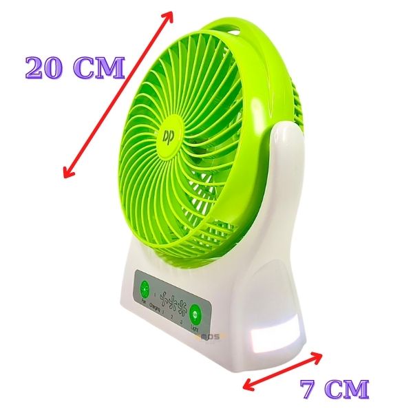 Quạt sạc điện để bàn DP-7605 nhỏ gọn ⚡⚡1 đổi 1⚡⚡ Mos Shop