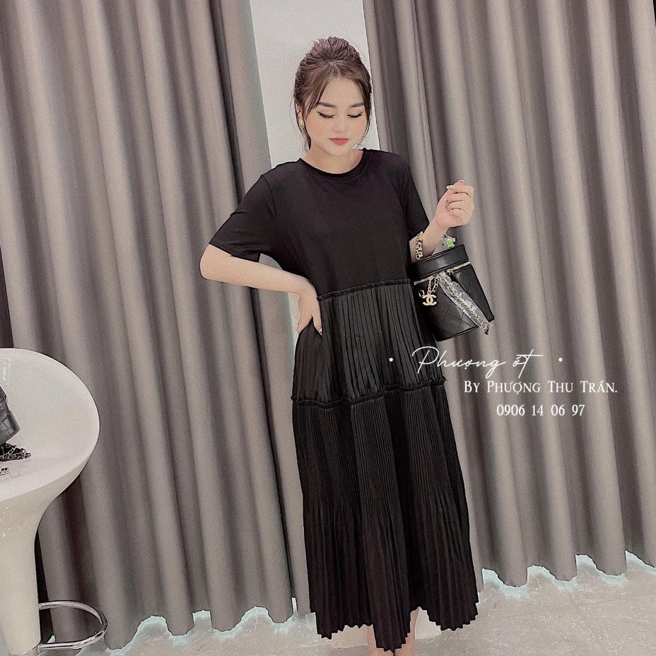 Đầm bầu váy bầu thiết kế dáng suông 40-65kg